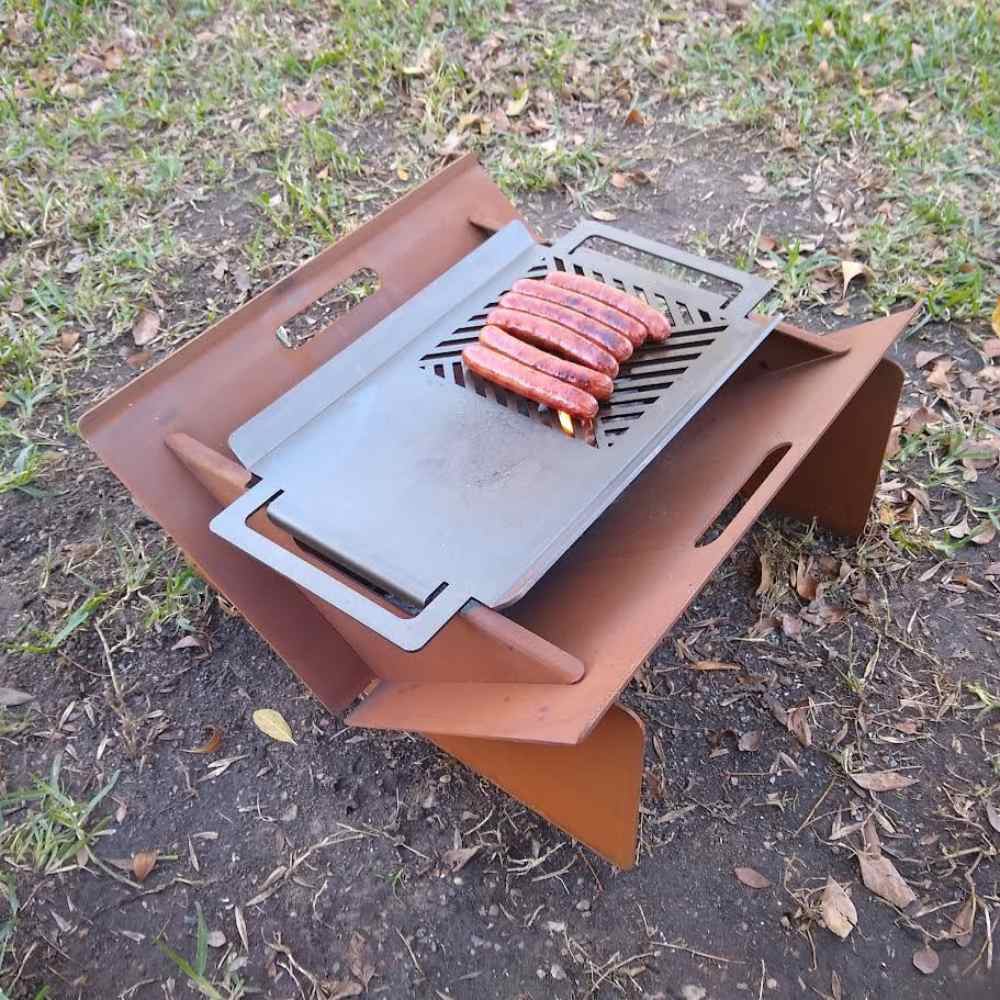 corten steel fire pit