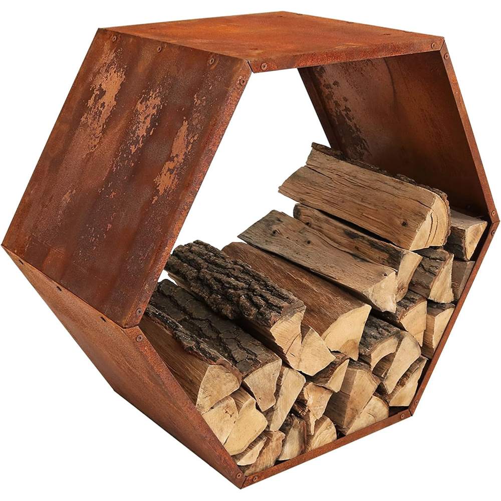 fireplace log holder