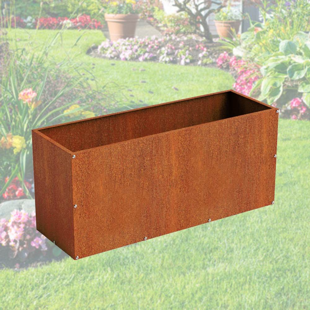 rectangular plant pots