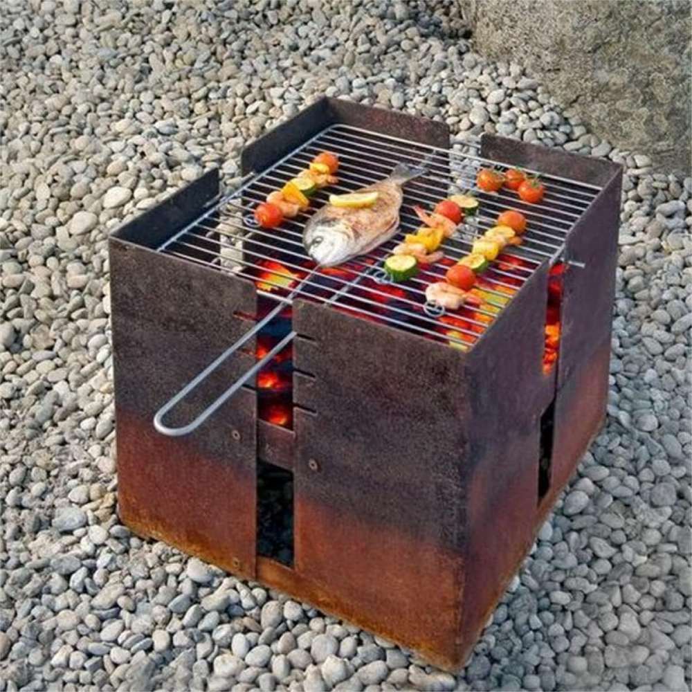 grill and fire pit