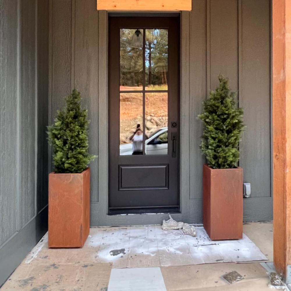 metal planter