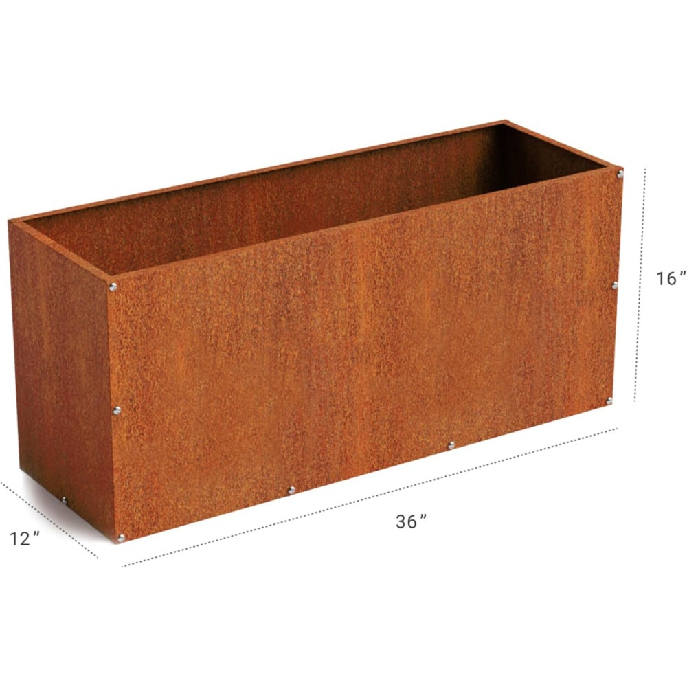 shop rectangular planter box